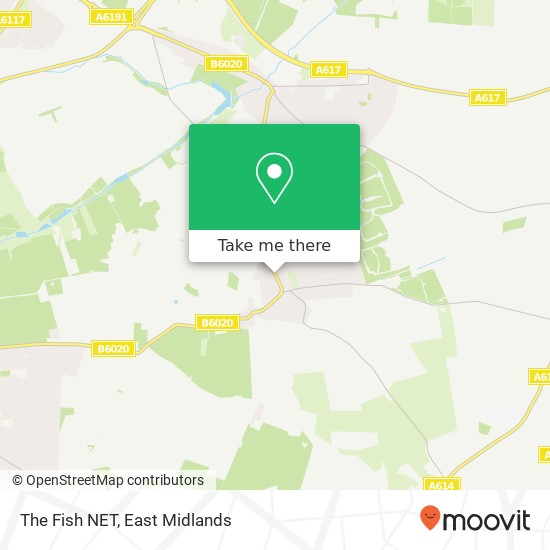 The Fish NET, 37 Mansfield Road Blidworth Mansfield NG21 0 map