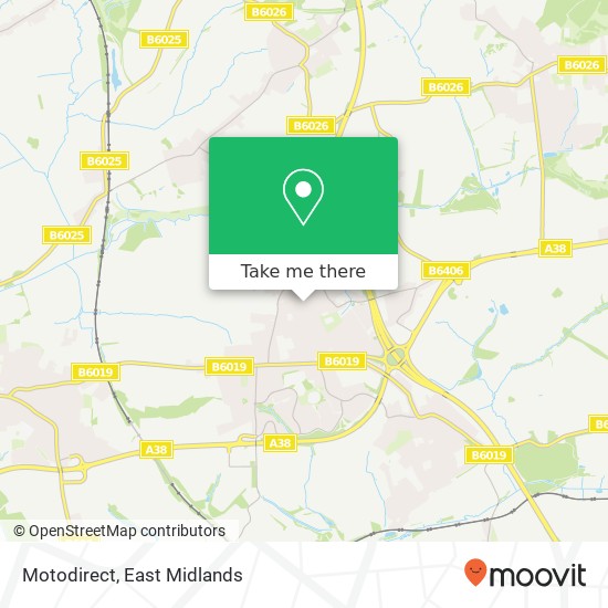 Motodirect, The Croft South Normanton Alfreton DE55 2BU map