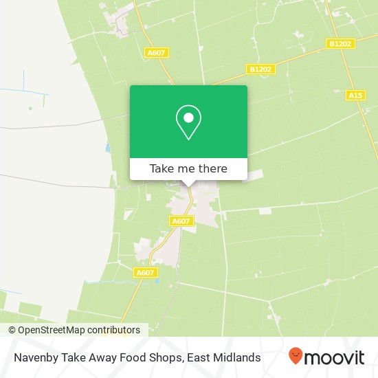 Navenby Take Away Food Shops, High Street Navenby Lincoln LN5 0 map