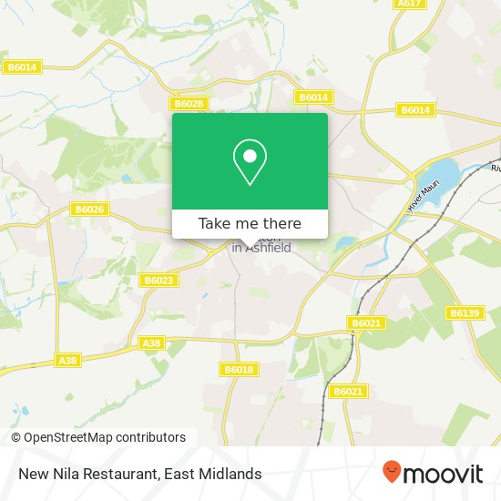 New Nila Restaurant, 18 Brook Street Sutton in Ashfield Sutton in Ashfield NG17 1 map