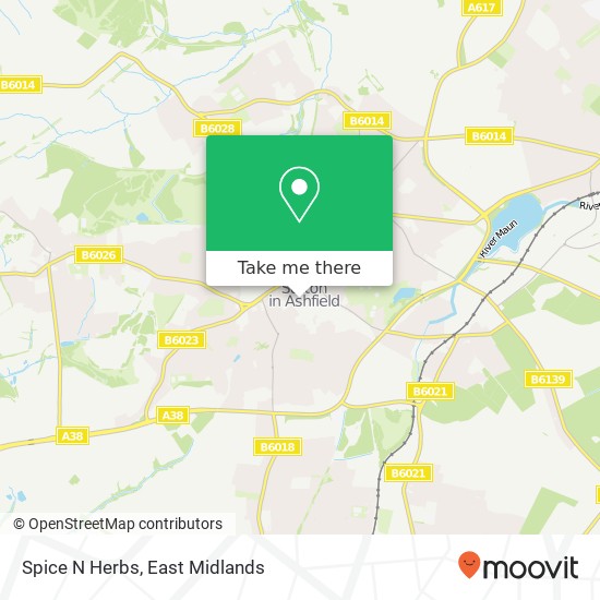 Spice N Herbs, Sutton in Ashfield Sutton in Ashfield NG17 1 map