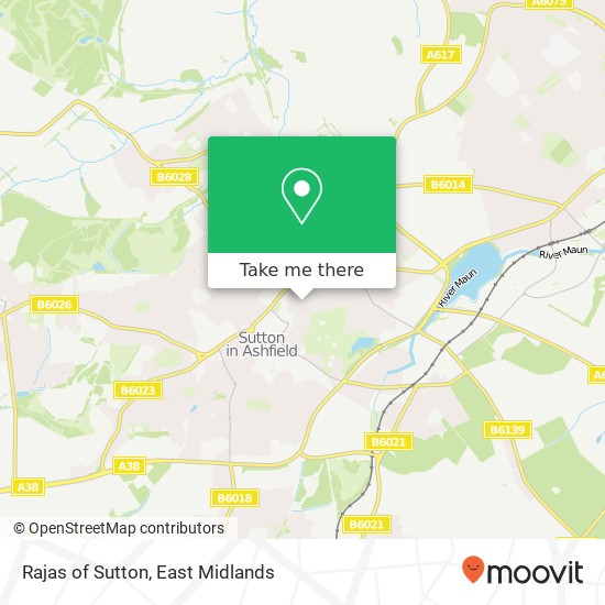 Rajas of Sutton, 89 Outram Street Sutton in Ashfield Sutton in Ashfield NG17 4BG map