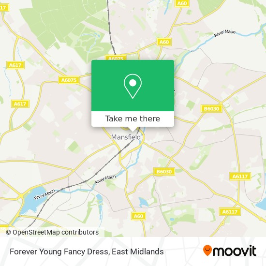 Forever Young Fancy Dress map