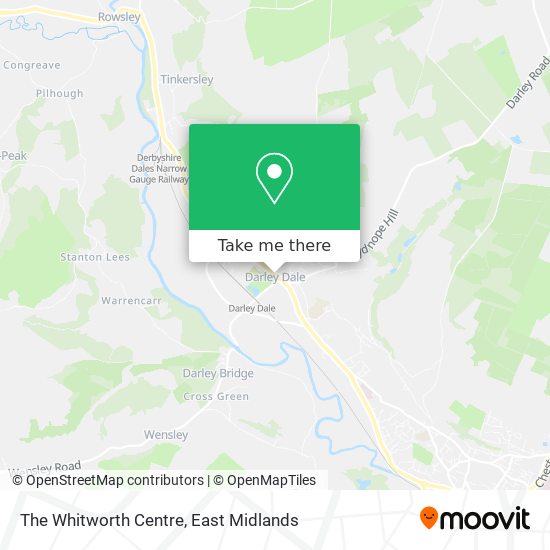 The Whitworth Centre map