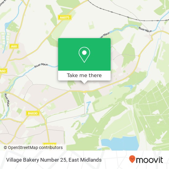 Village Bakery Number 25, 25 Garibaldi Road Forest Town Mansfield NG19 0JT map
