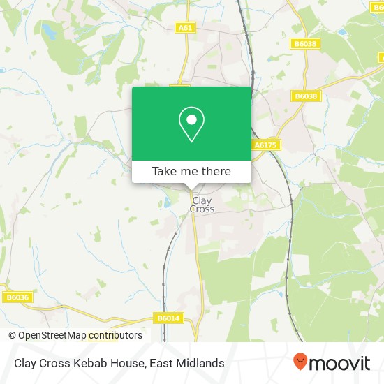 Clay Cross Kebab House, 4 Eyre Street Clay Cross Chesterfield S45 9NS map