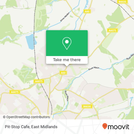 Pit-Stop Cafe, Leeming Lane North Mansfield Woodhouse Mansfield NG19 9DU map