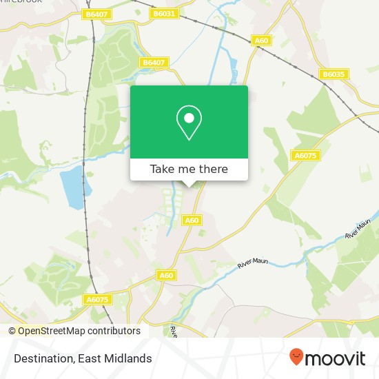 Destination, 30 The Fairways Mansfield Woodhouse Mansfield NG19 9 map