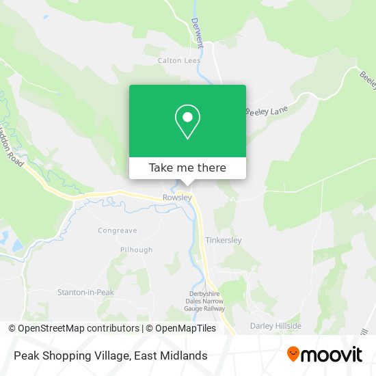 Peak Shopping Village map