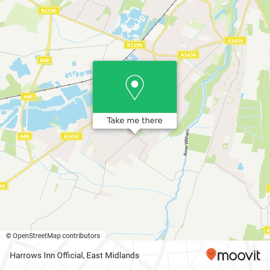 Harrows Inn Official map