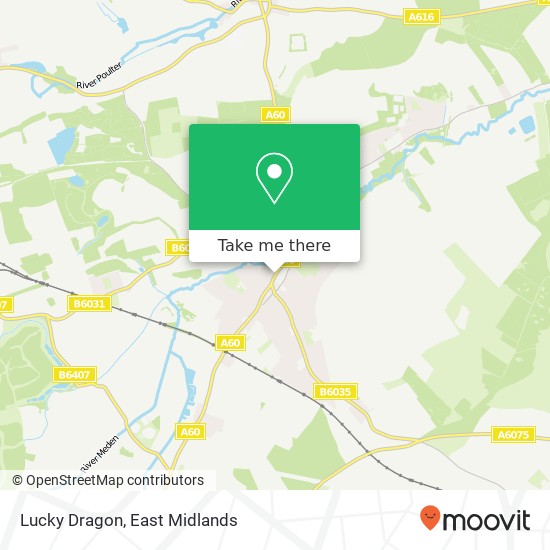 Lucky Dragon, 25 Church Street Warsop Mansfield NG20 0AU map