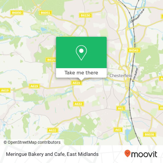 Meringue Bakery and Cafe, 284 Chatsworth Road Chesterfield Chesterfield S40 2 map