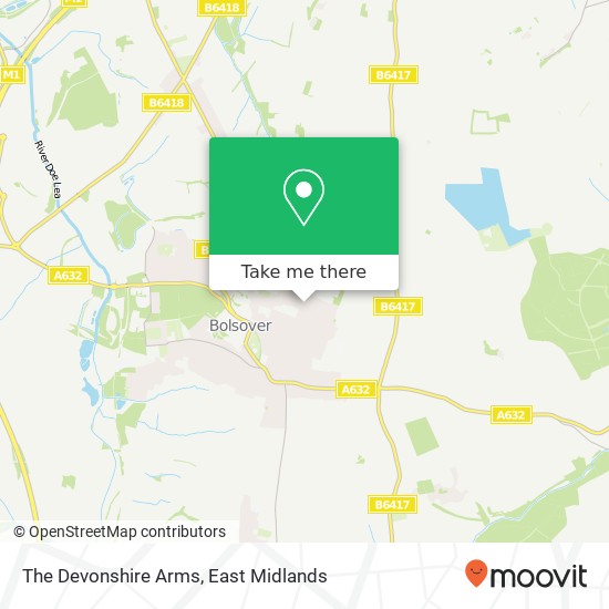 The Devonshire Arms, Chatsworth Close Bolsover Chesterfield S44 6XJ map