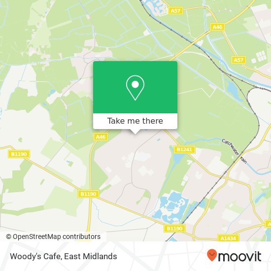 Woody's Cafe, 70 Woodfield Avenue Birchwood Lincoln LN6 0 map