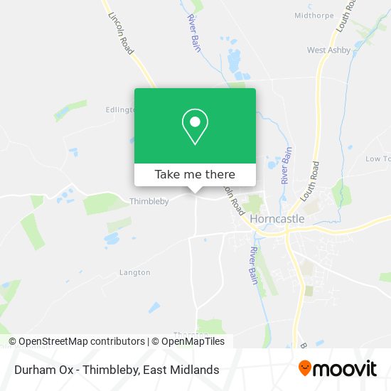 Durham Ox - Thimbleby map