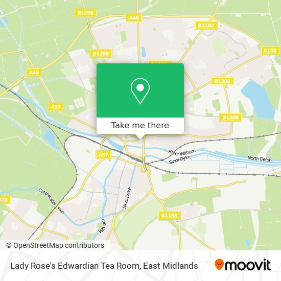 Lady Rose's Edwardian Tea Room map