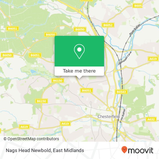 Nags Head Newbold map