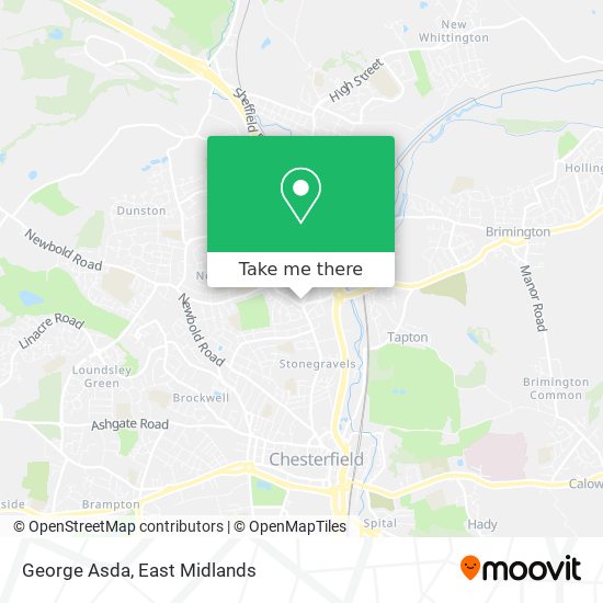 George Asda map