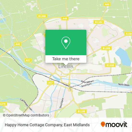 Happy Home Cottage Company map