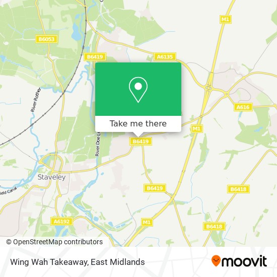 Wing Wah Takeaway map