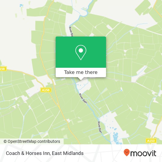 Coach & Horses Inn map