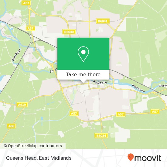 Queens Head map