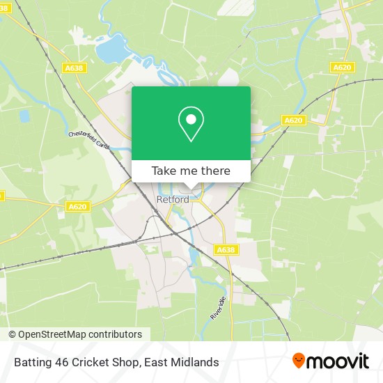 Batting 46 Cricket Shop map