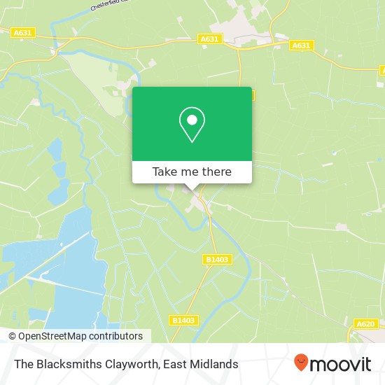 The Blacksmiths Clayworth, Town Street Clayworth Retford DN22 9 map