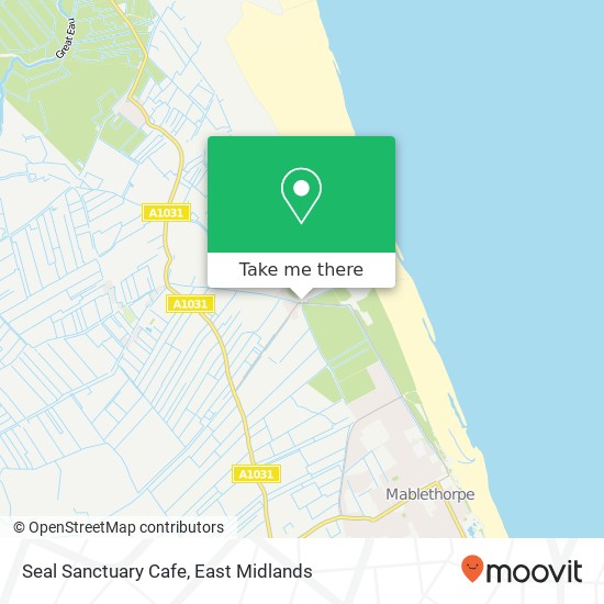Seal Sanctuary Cafe, Meers Bank Mablethorpe Mablethorpe LN12 1 map