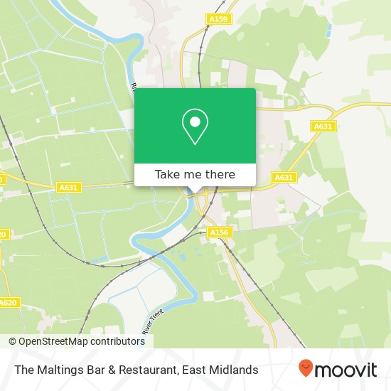 The Maltings Bar & Restaurant, 2 Lea Road Gainsborough Gainsborough DN21 1 map