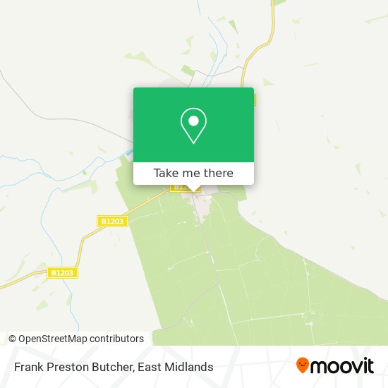 Frank Preston Butcher map