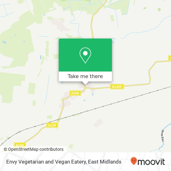 Envy Vegetarian and Vegan Eatery, Laughton Road Blyton Gainsborough DN21 3 map