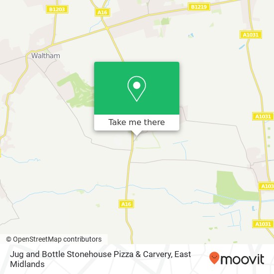 Jug and Bottle Stonehouse Pizza & Carvery, Louth Road Holton le Clay Grimsby DN36 5 map