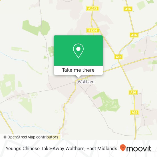 Yeungs Chinese Take-Away Waltham, 69 High Street Waltham Grimsby DN37 0LT map