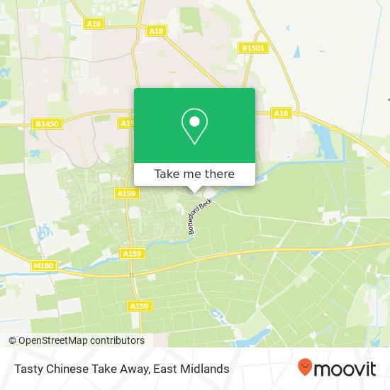 Tasty Chinese Take Away, 47 Holme Hall Avenue Scunthorpe Scunthorpe DN16 3PZ map