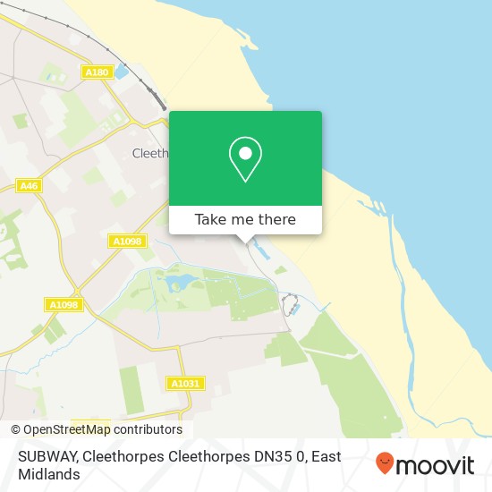 SUBWAY, Cleethorpes Cleethorpes DN35 0 map