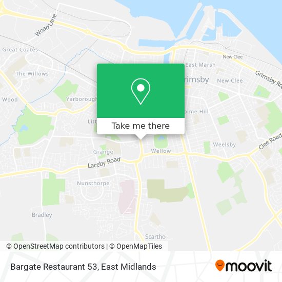 Bargate Restaurant 53 map