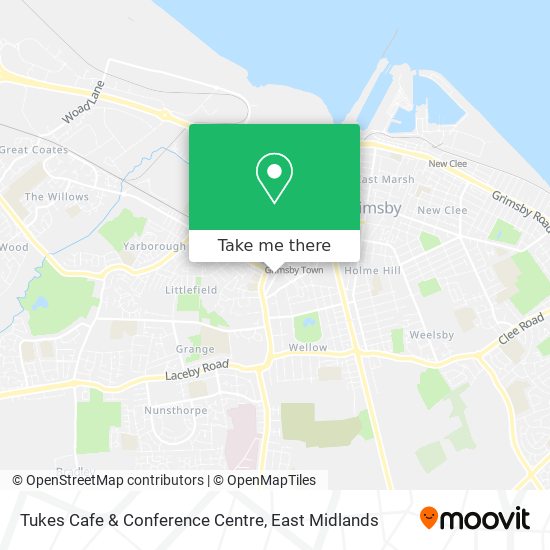 Tukes Cafe & Conference Centre map
