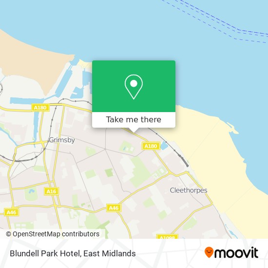Blundell Park Hotel map