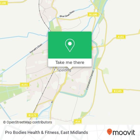 Pro Bodies Health & Fitness map