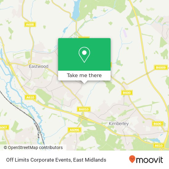 Off Limits Corporate Events map