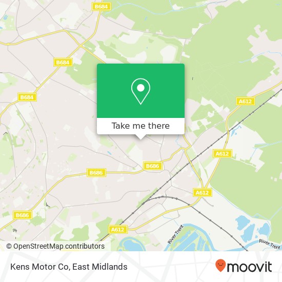 Kens Motor Co map