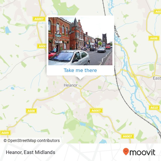 Heanor map