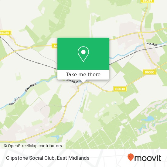 Clipstone Social Club map