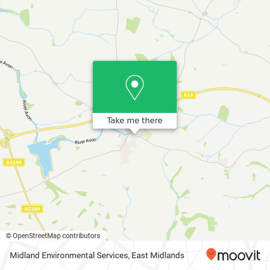 Midland Environmental Services map