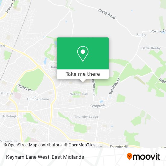 Keyham Lane West map