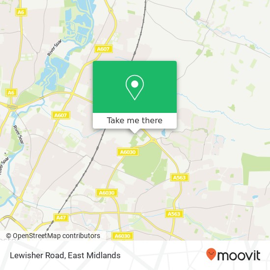 Lewisher Road map