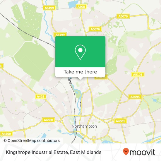 Kingthrope Industrial Estate map