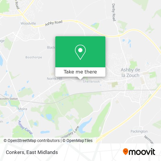 Conkers map