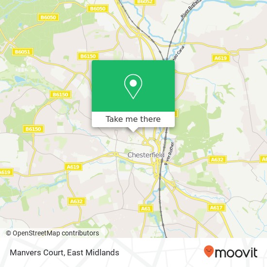 Manvers Court map